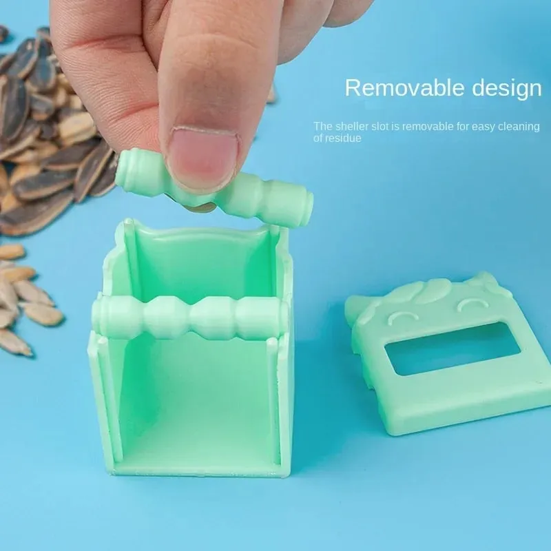 Melonfrøskræller Automatisk afskalningsmaskine Solsikke Melonfrø Lazy Artefact Opener Nøddeknækker Husholdningskøkkentilbehør — image 4