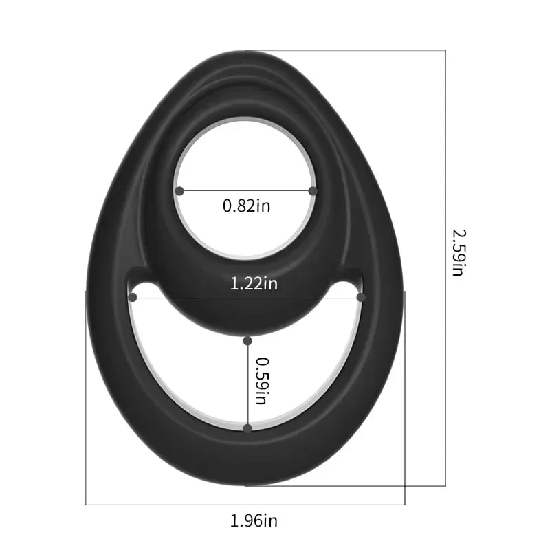 Gà Trống Nhẫn Silicone Bóng Miếng Dán Trì Hoãn Xuất Tinh TPE Dương Vật Nhẫn Cho Nam Đồ Chơi Tình Dục Có Thể Điều Chỉnh Tinh Dịch Vòng Khóa SM Dương Vật tay Áo — image 15