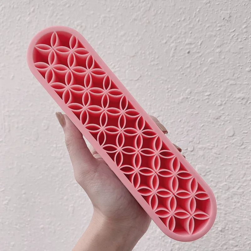 Caja de almacenamiento de alta calidad, soportes para bolígrafos de pintura, caja de almacenamiento de silicona, soporte para brochas de maquillaje, caja organizadora para brochas — image 10