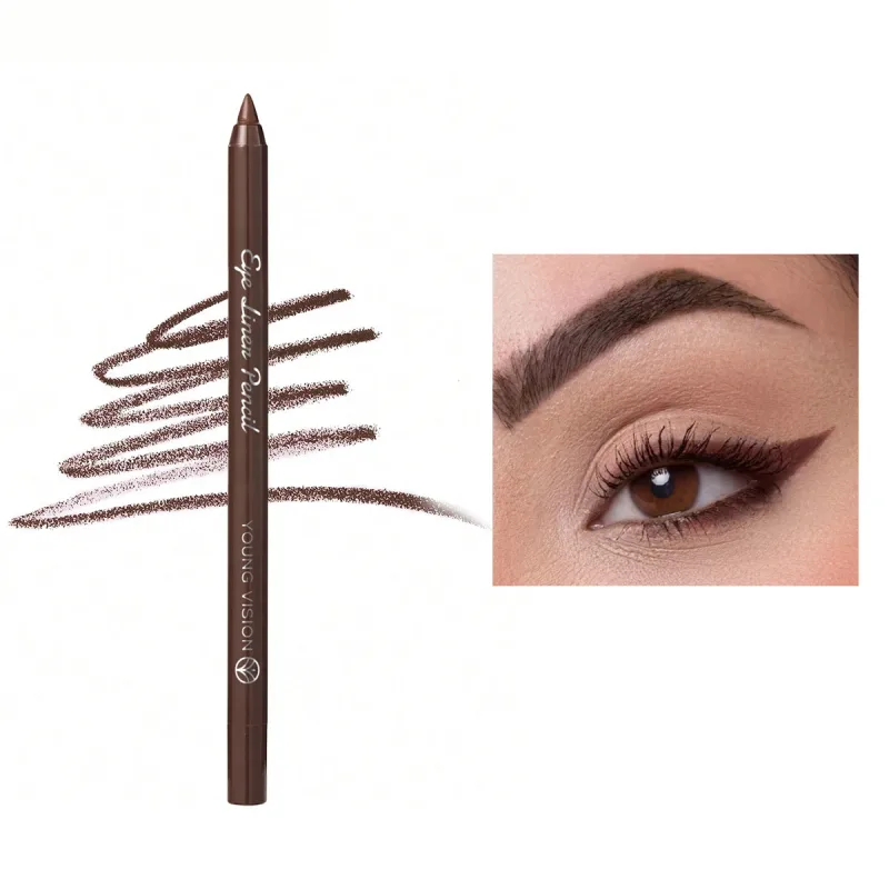 1 Stück wasserdichter blau-grüner Eyeliner-Stift, wischfest, langlebig, Perlglanz-Glitzer-Eye-Liner, hochpigmentiertes Punk-Augen-Make-up — image 11