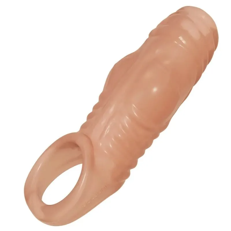 Ingrandimento del pene Manica Blocco Sperma Ispessimento Manica del pene Eiaculazione di ritardo Giocattoli del sesso per gli uomini Estensore del pene Sex Shop — image 10