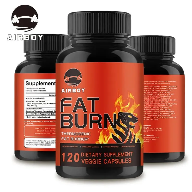 Burn-XT Fat Burner - Stöd energimetabolism Hjälper aptitdämpande matsmältning — image 1