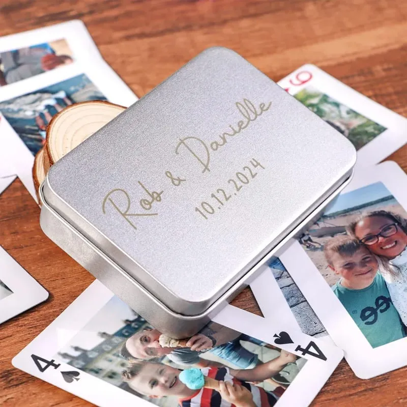Carte da gioco con foto personalizzate Immagine personalizzata di cani da compagnia e gatti Mazzo da poker Anniversario di matrimonio Coppia di amici di famiglia Regalo commemorativo — image 9