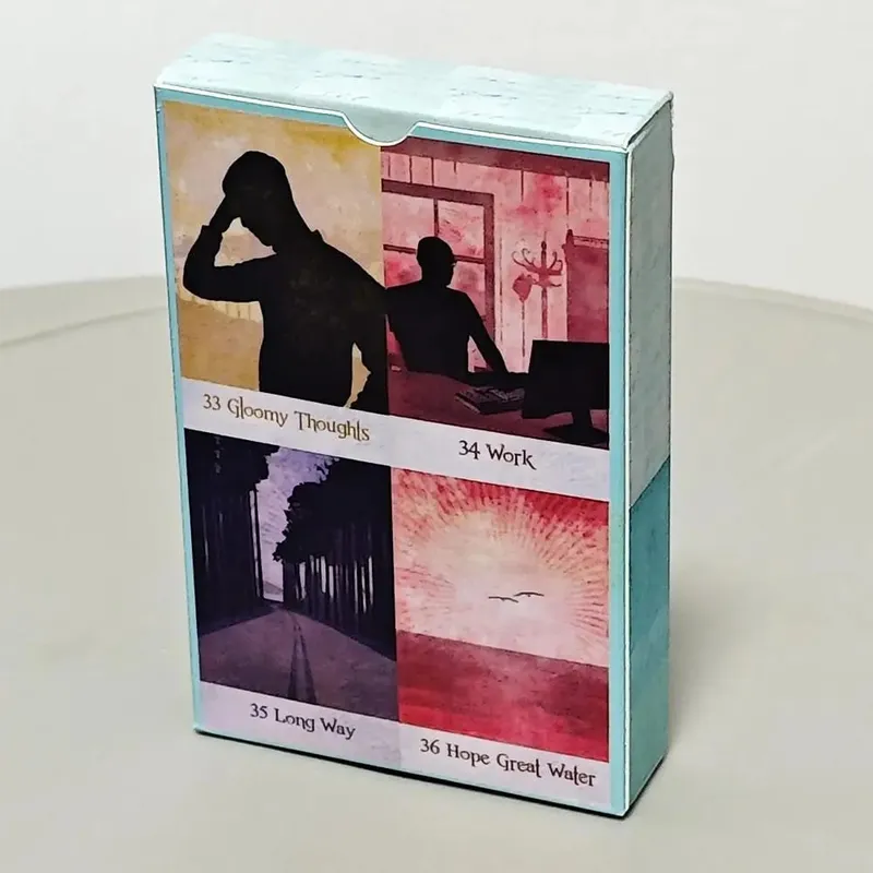 Rainbow Kipper Deck Traditie en hedendaagse kunst samenvoegen 38 stuks Kipper-kaarten 9*6cm — image 7