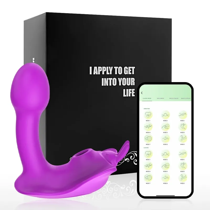 Sucker Vibrator Dildo untuk Wanita Bergetar Klitoris Stimulator Alat Kawalan Jauh Boleh Dipakai G Spot Massager Seluar Dalam Mainan Seks Wanita