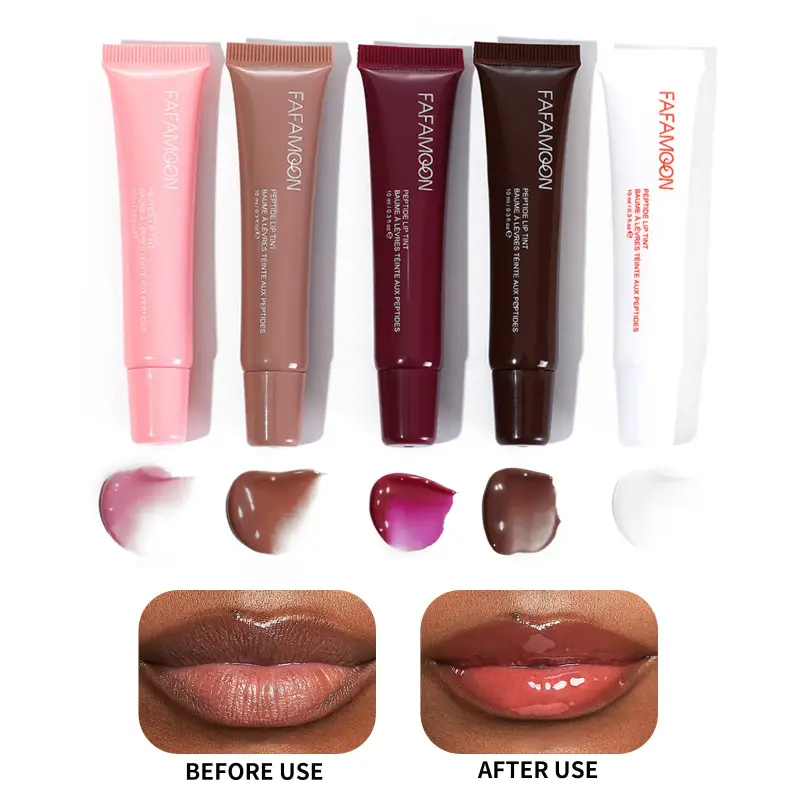 Hidratante espelho brilho labial plumper maquiagem nutritivo batom líquido transparente mineral óleo labial beleza cosméticos novo — image 2