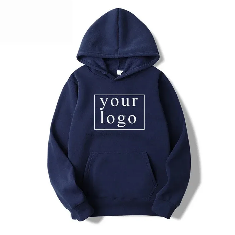 Sweat-shirt à capuche pour hommes et femmes, avec votre propre Design, Logo/image de marque, personnalisé partout, bricolage, décontracté, à la mode, nouveau — image 2