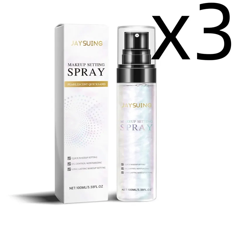 Jaysuing Makeup Setting Spray Lasting Makeup Hold Oil Control Quickly Drying Brighten Skin Tone Natural Lock Makeup Fixer Spray
