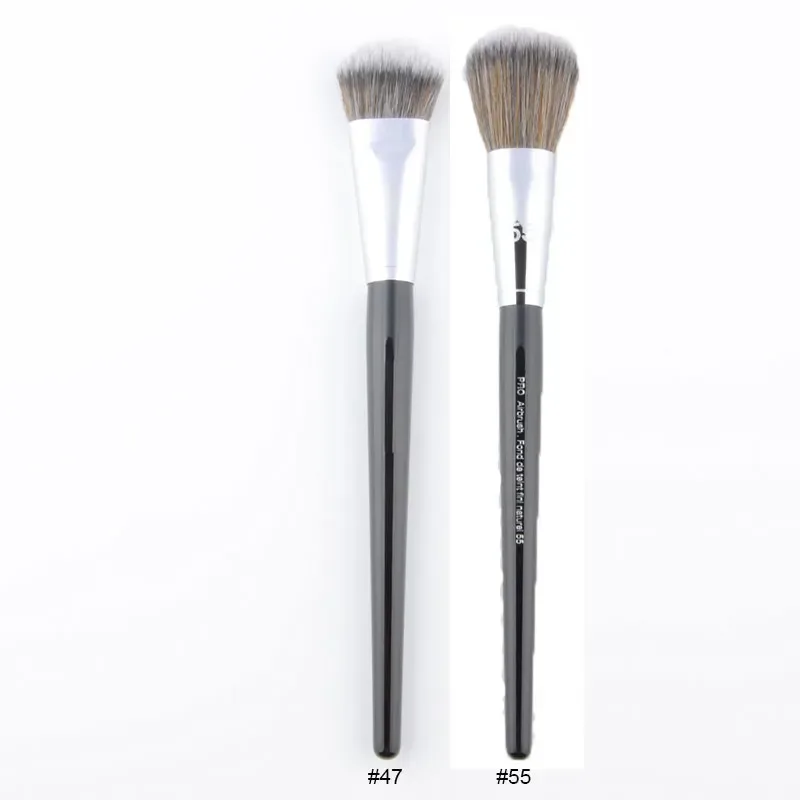 Nuevo #47 brochas de maquillaje base Pro base brocha de maquillaje líquido BB crema contorno pelo sintético herramientas cosméticas exquisitas — image 28