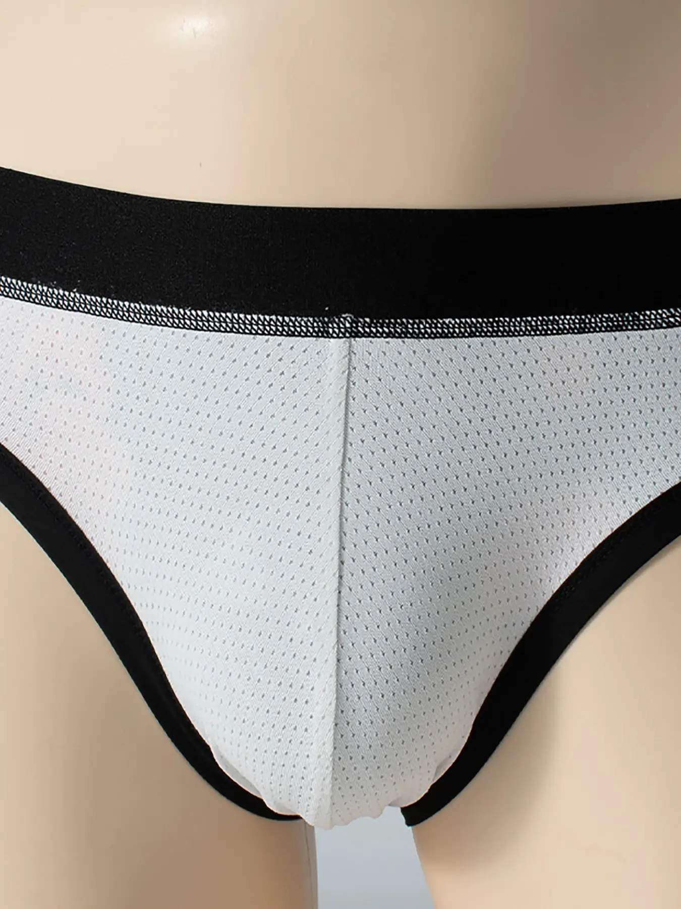 3PCS Men's Underwear Trend Printed Ice Silk Men's Triangle Briefs New Fashion Printed Triangle Briefs Comfortable Briefs — image 5