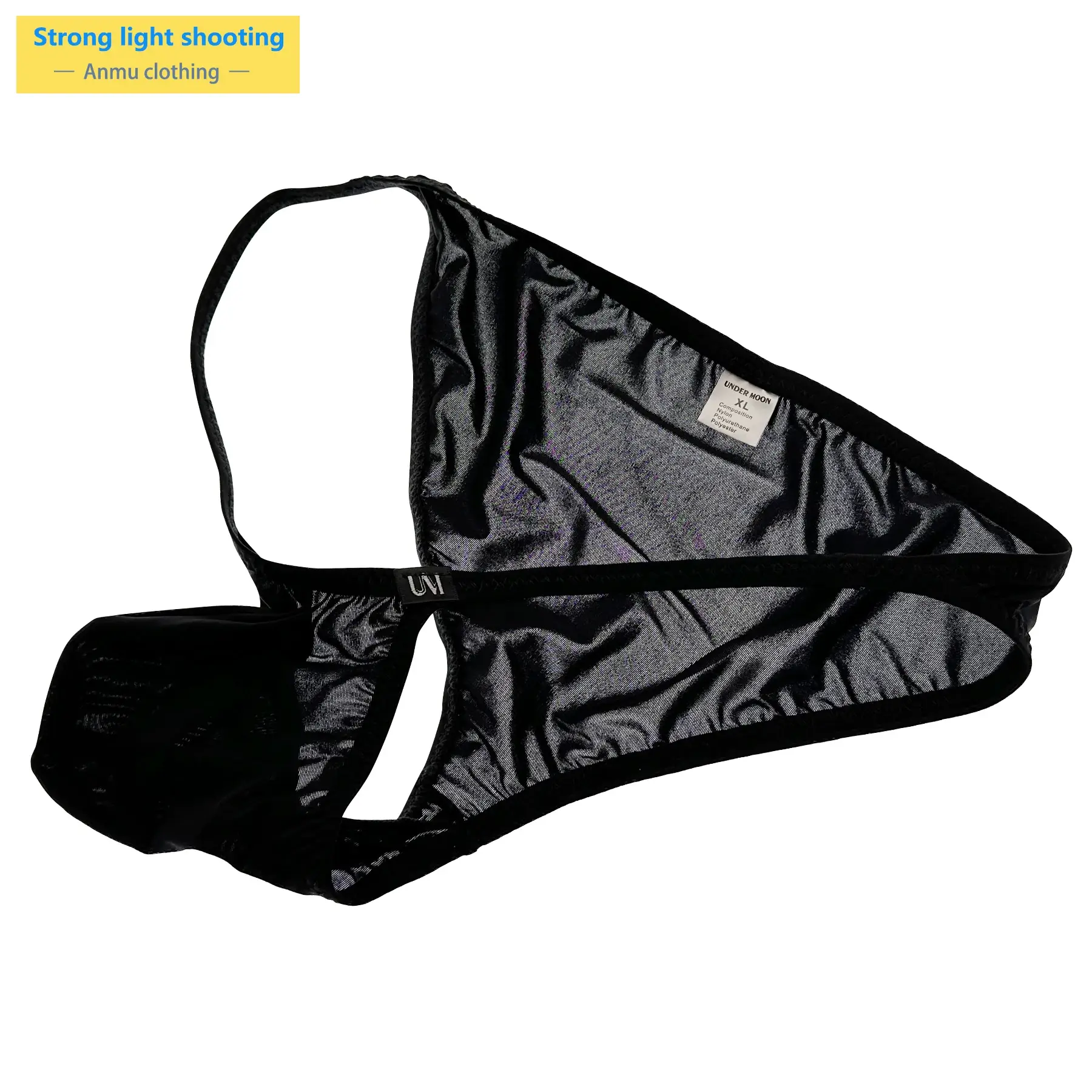 Men's Oversized Comfortable Pouch Ice Panty Semi-Transparent Sexy Underwear for Everyday Use — image 5
