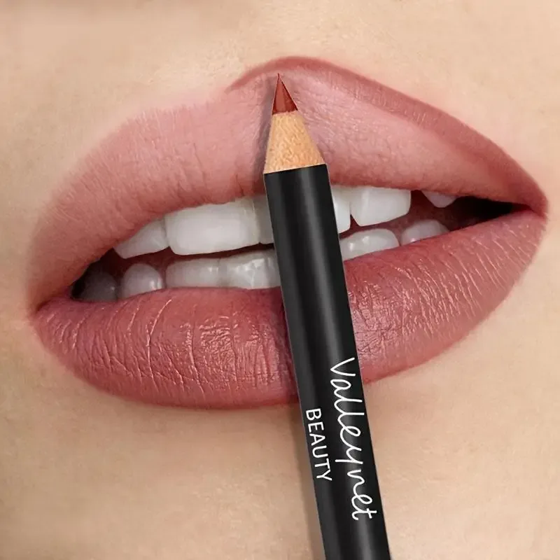 Wood Velvet Matte Lip Liner | Long-Lasting Non-Drying | Versatile Colors | Includes Berry Brown Pink Purple and Red — image 5