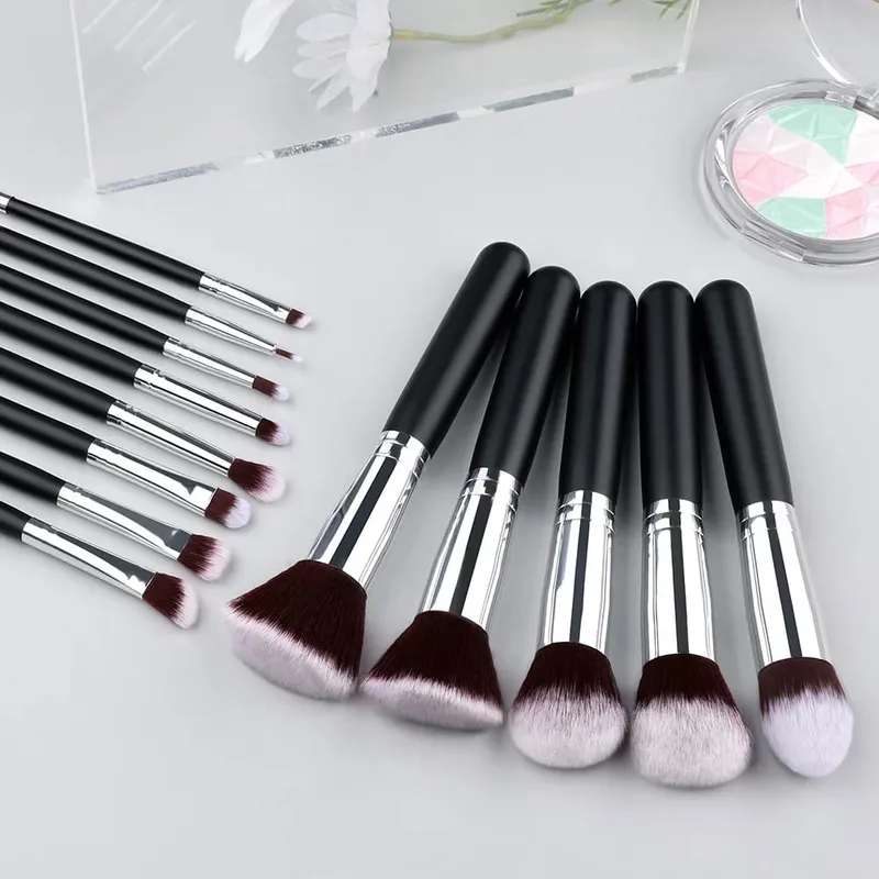 Profesionální sada štětců na make-up 14/16 kusů Měkký nadýchaný štětec pro tvarování kontur Kosmetické nástroje pro krásu obličeje — image 2