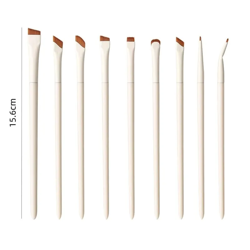 3/7/9 Make-up Kwasten Set Blade Eyeliner Borstel Wenkbrauwborstels Draagbare Fijne Schuine Hoofd Eyeliner Wenkbrauwborstel Make-Up Tool — image 2