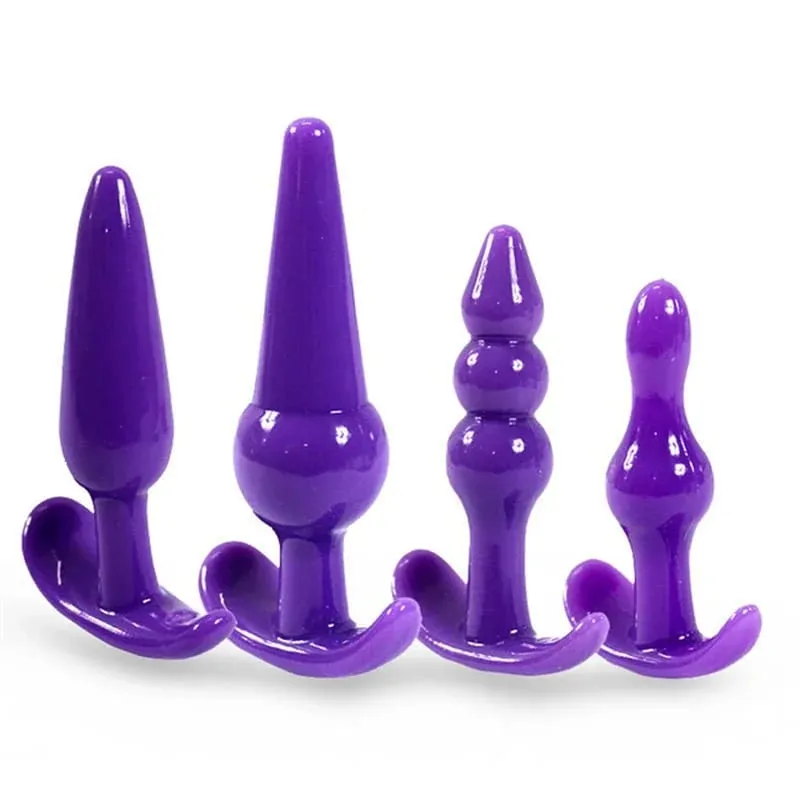 4/6 sztuk/zestaw bezpieczne silikonowe Butt Plug Dildo masturbacja korek analny wtyczki dopochwowe zabawki erotyczne dla kobiet mężczyzn Anal Dilator zabawki dla gejów — image 6