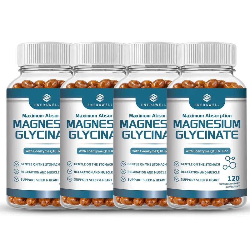 แมกนีเซียม Glycinate 500 มก. อาหารเสริมรองรับระบบประสาทสุขภาพกระดูกและกล้ามเนื้อรองรับความสงบอารมณ์และการผ่อนคลายร่างกายเพื่อสุขภาพที่ดีทุกวัน — image 10