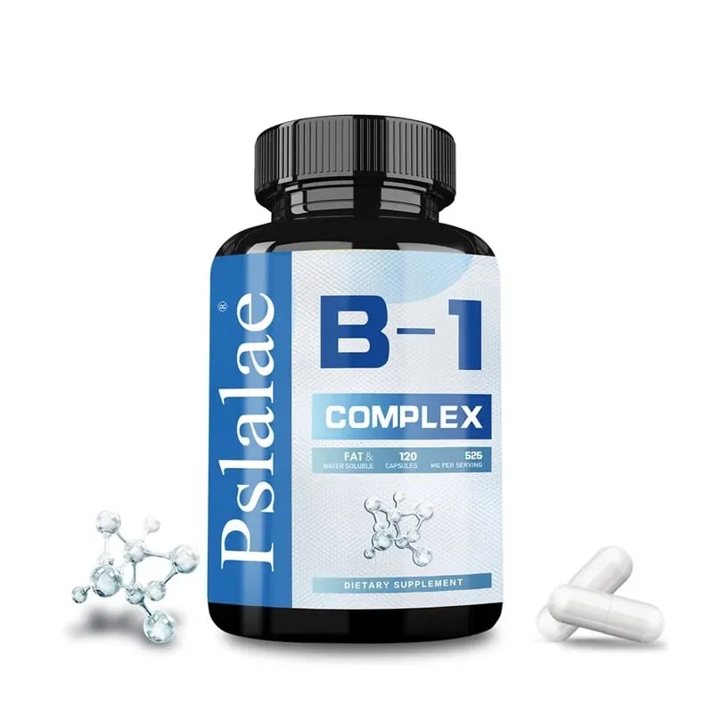 Vitamin B1 Complex - Improves Energy Levels Boosts Metabolism and Supports Nervous System Health — image 2