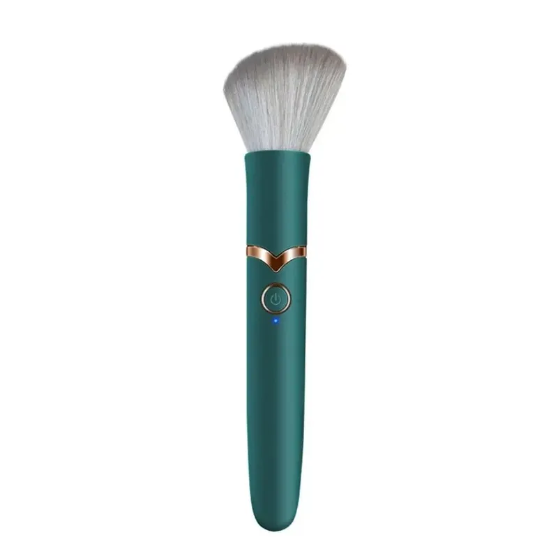 Νέα ηλεκτρικά πινέλα μακιγιάζ Vibrating Blush Brush Flawless Foundation Blending Tool Facial Massager & Beauty Products