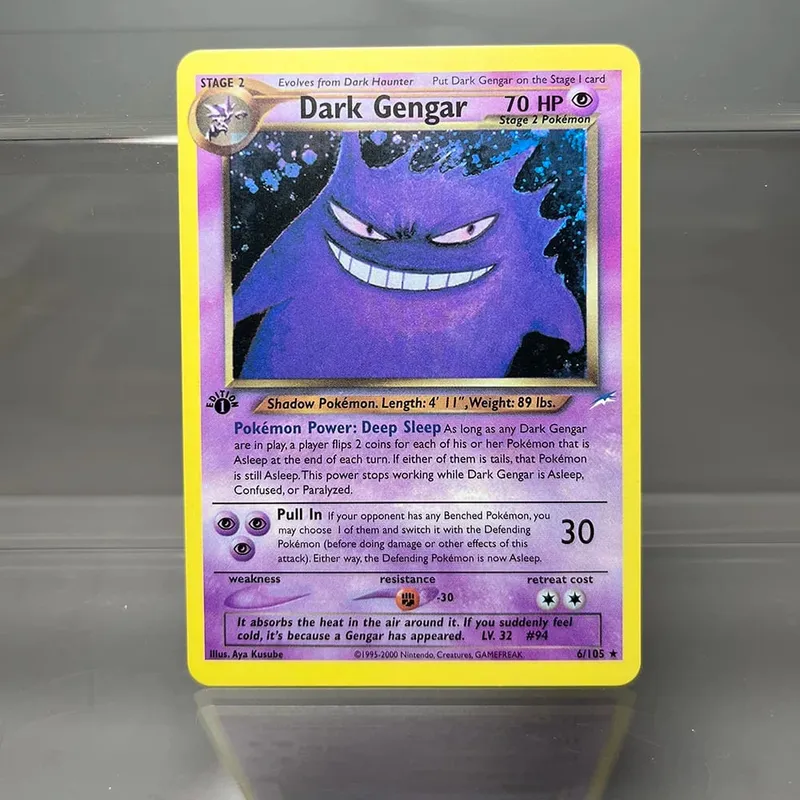 PKM 單卡第一版 1996 年雷丘噴火龍 PTCG 箔卡遊戲收藏 PKM 代理卡 — image 9