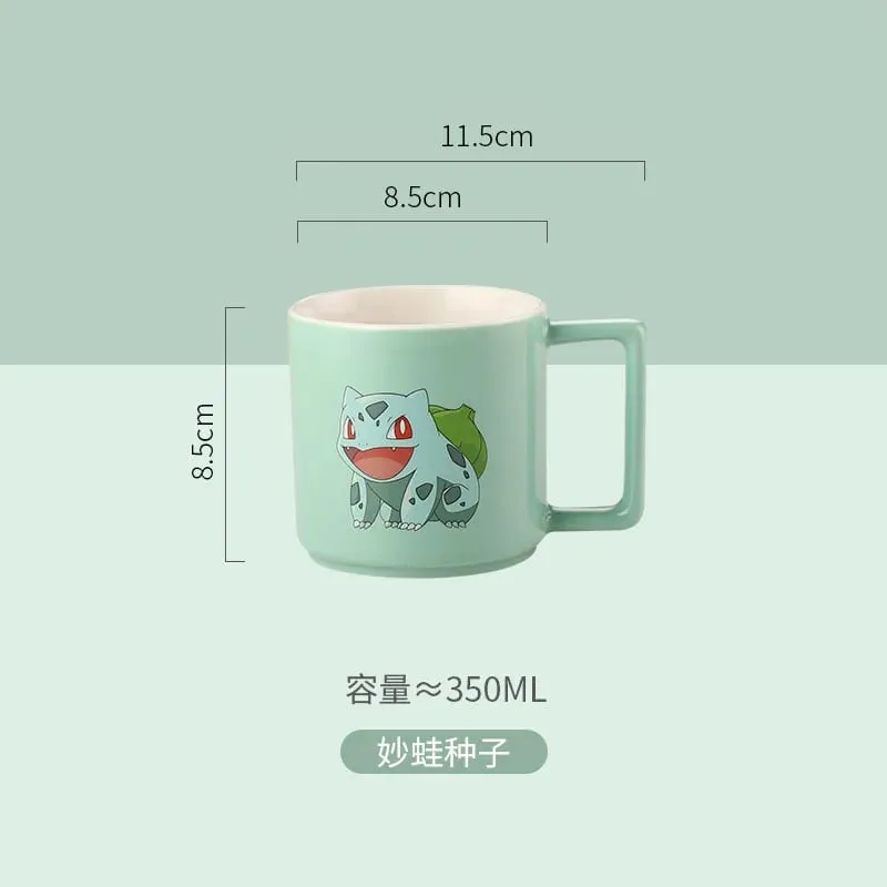 New Cartoon Pokemon Pikachu Mug Breakfast Milk Cup Cute Drink Tableware Ceramic Coffee Cup Gift Dessert Kawaii Drinkware Kitchen — image 6