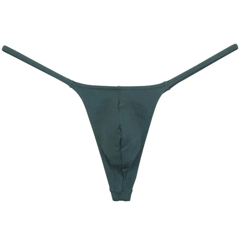 Männer Modal String Tanga Unterwäsche Männlich Minimale Abdeckung Hipster T-back Jock Strap — image 16
