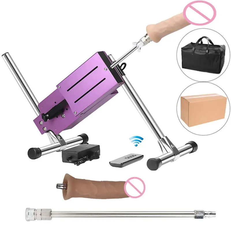 שדרוג מכונת סקס עם שלט רחוק Super Silent Ultra Adjustable Vac U Lock 30db 70W מכונת אהבה עם Big D חינם — image 19
