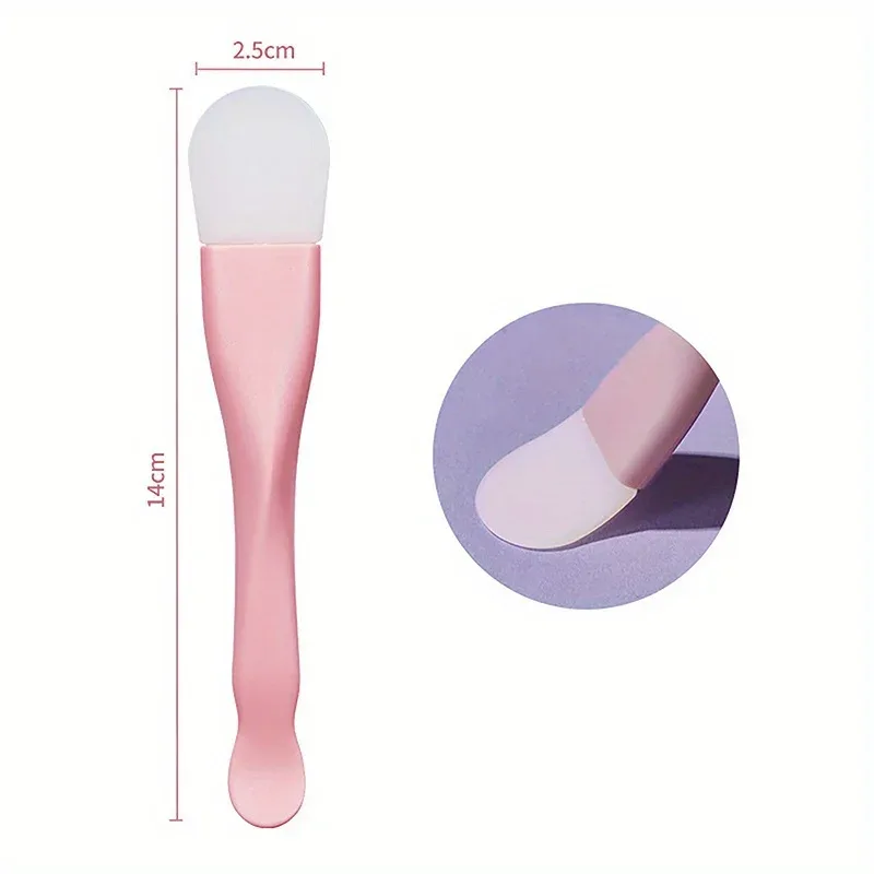 Brosse pour masque Facial en Silicone à Double tête, grattoir de nettoyage du visage, Type de torchon, Film de boue, brosse spéciale, outil de beauté, pinceaux de maquillage — image 6