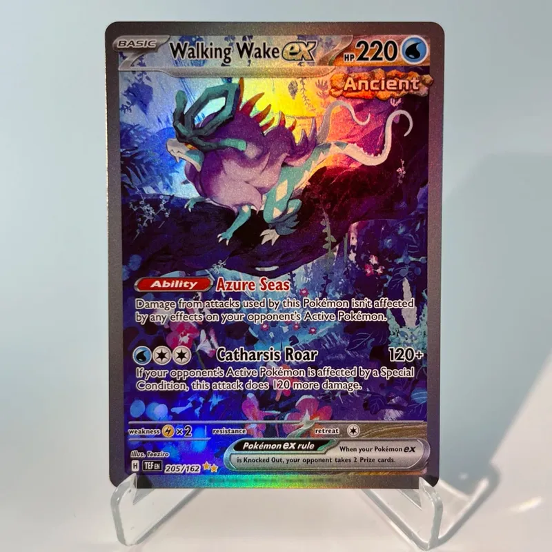 Pokémon 151 PKM Cards PTCG3-D Bulbasaur Squirt Rainbow Gengar ex Holographic Ex GX Rare Collection Battle Toys Hadiah untuk Hobi — image 35
