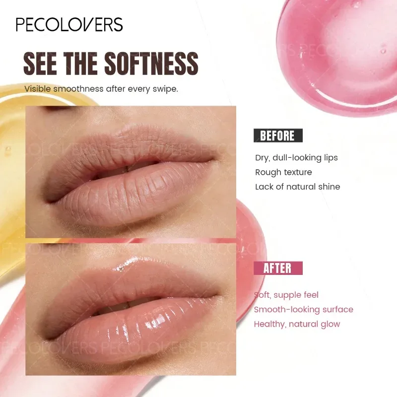 1PC Gincu Periuk Madu Buah Dapat Melembapkan Bibir Untuk Masa Yang Lama dan Boleh Di Sapu Berulang Kali Untuk Menyuburkan Bibir dan Mekap Bibir — image 5
