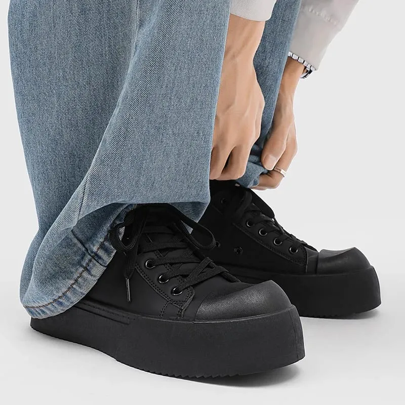 Năm 2025 Nam Tăng Chiều Cao Cao Đế Giày 8 Cm Tăng Chiều Cao Giày Đường Phố Hàn Quốc Zapatillas Deporte — image 4