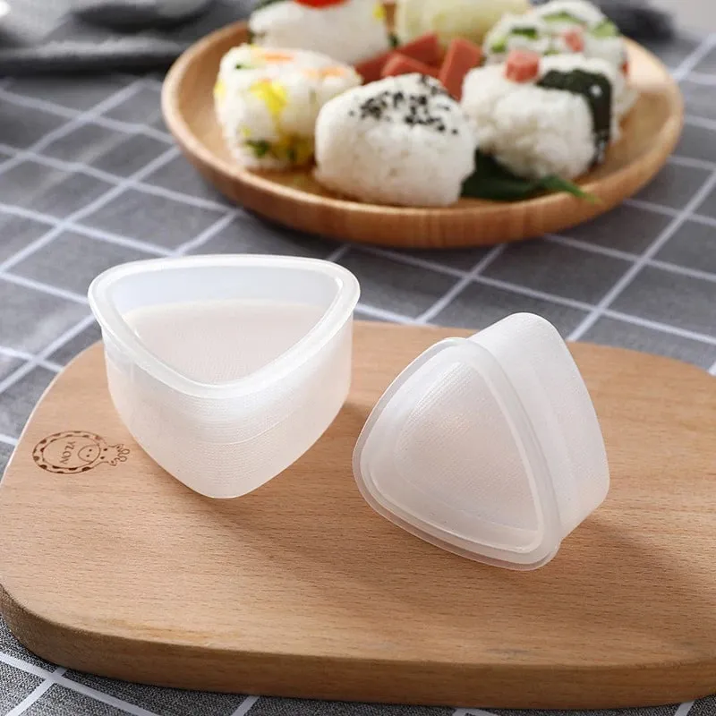 Accessori per stampi Onigiri a forma di triangolo per strumenti per la preparazione del sushi Preparare stampo per sushi Forma di stampo per riso SSGJ002 — image 5