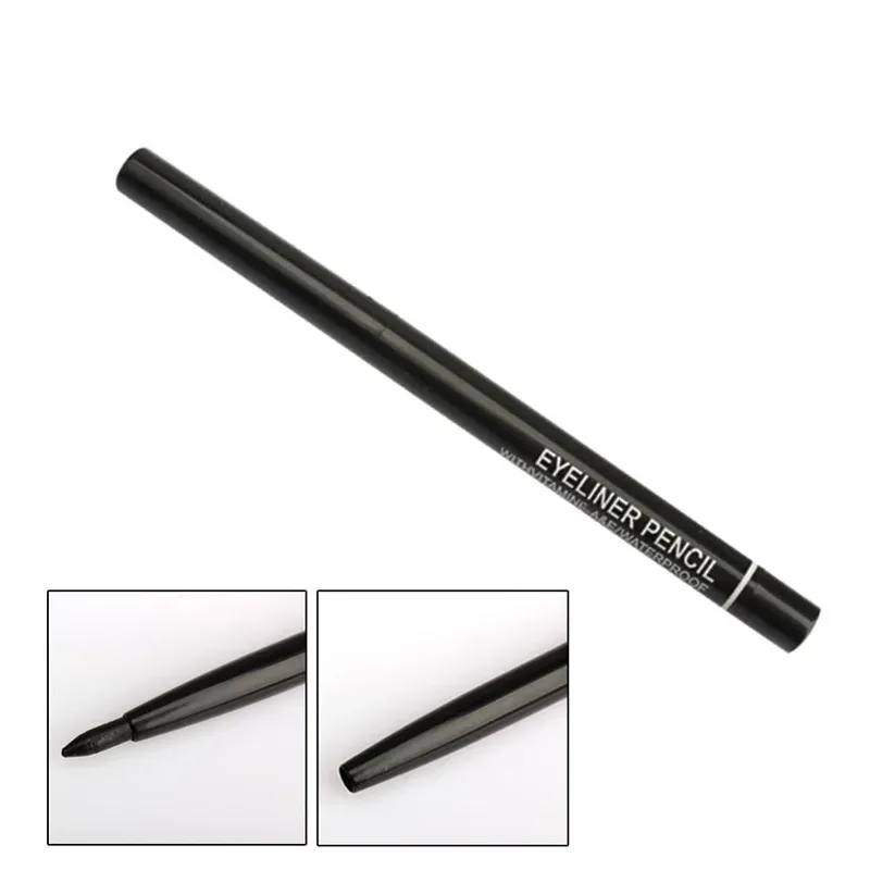 Waterproof Black And Brown Women's Makeup Rotary Retractable Eyeliner Pencil Waterproof Eye Liner Pen Cosmetic Tools — image 8