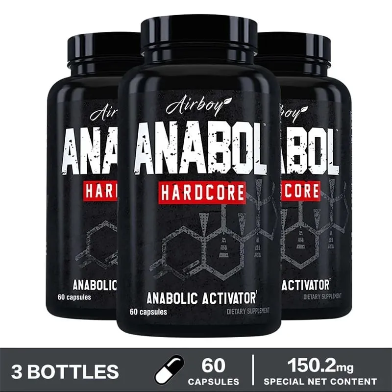 Anabol Hardcore – Machen Sie Ihre Muskeln größer, stärker, härter und dichter, fördern Sie das Muskelwachstum, steigern Sie Kraft und Ausdauer — image 10