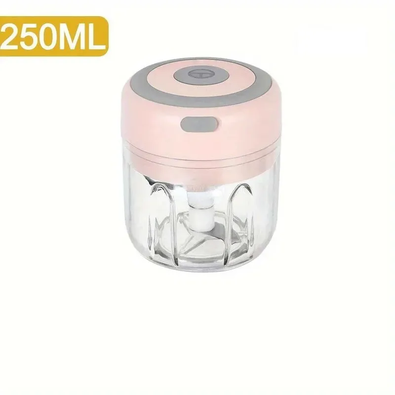 Hachoir à ail électrique en acier inoxydable de 250ML, broyeur de cuisine robuste et Durable pour ail et gingembre, Mini outil, hachoir alimentaire — image 11