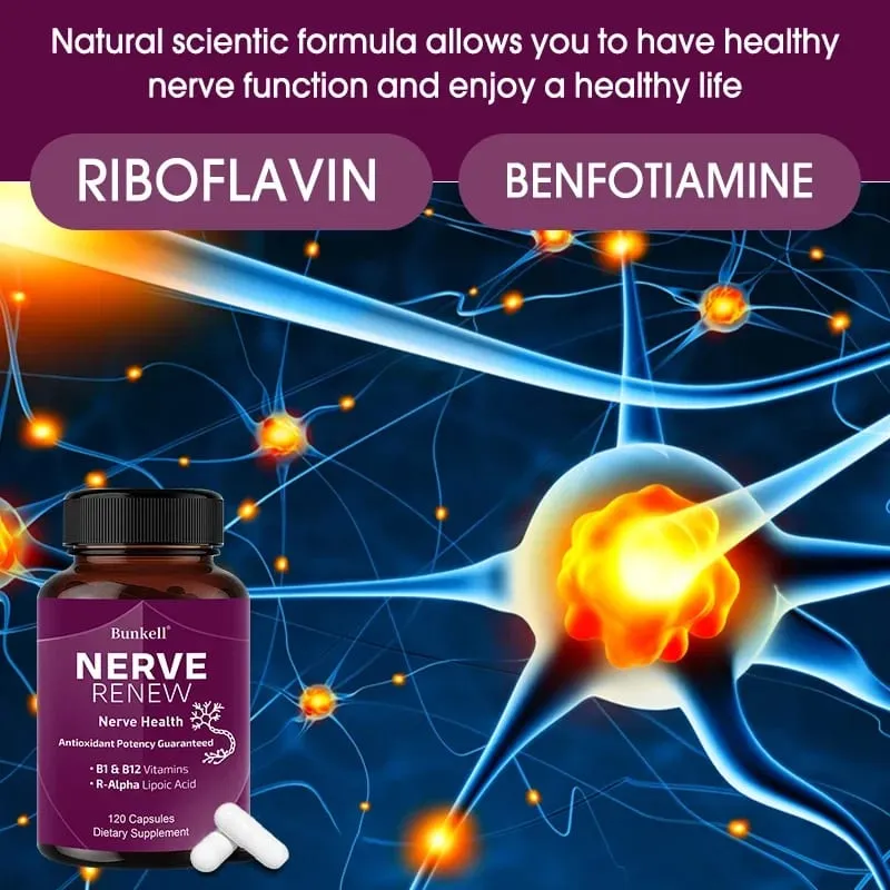 Kapsul Sokongan Neurologi - Vitamin Alpha Lipoic Acid - Menyokong Sistem Saraf dan Kesihatan Sendi Kesihatan Tulang — image 5
