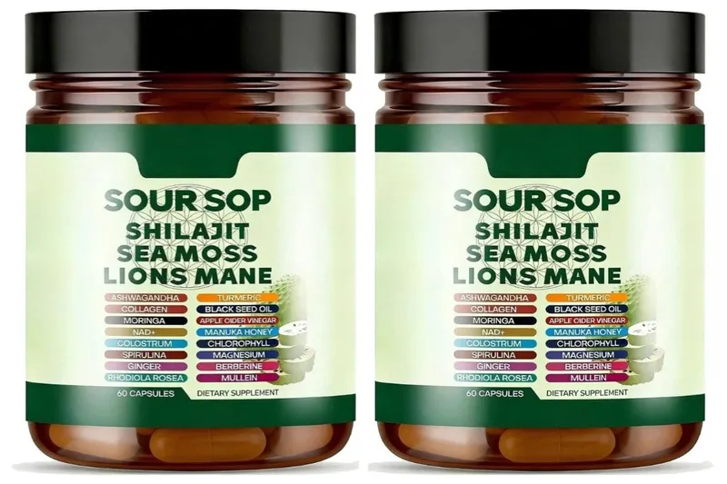 Capsule di Shilajit e L-Arginina 60 con melograno, cannella, fieno greco per energia, salute immunitaria, supporto quotidiano per il benessere — image 8