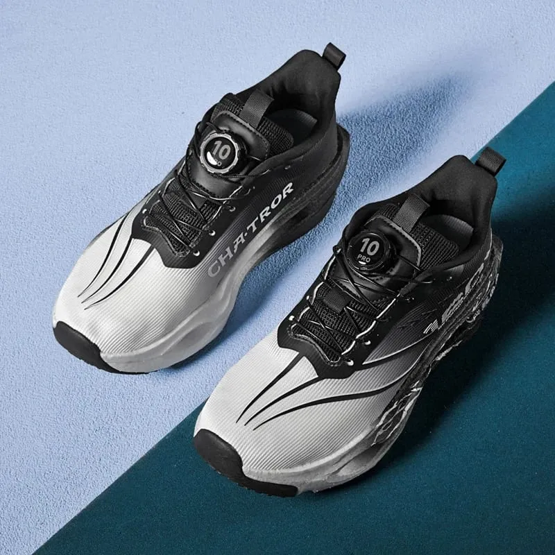 Scarpe da corsa da corsa con piastra in carbonio antiscivolo da uomo cuscino elastico ultraleggero scarpe da ginnastica atletiche scarpe sportive da maratona per allenamento veloce — image 2