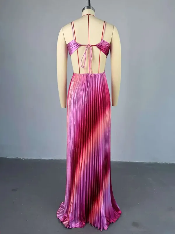 ซม.YAYA 2025 ElegantแขนกุดหวานGradientยาวผู้หญิงชุดBeach Partyชุดราตรีเซ็กซี่ชุดจีบ — image 5