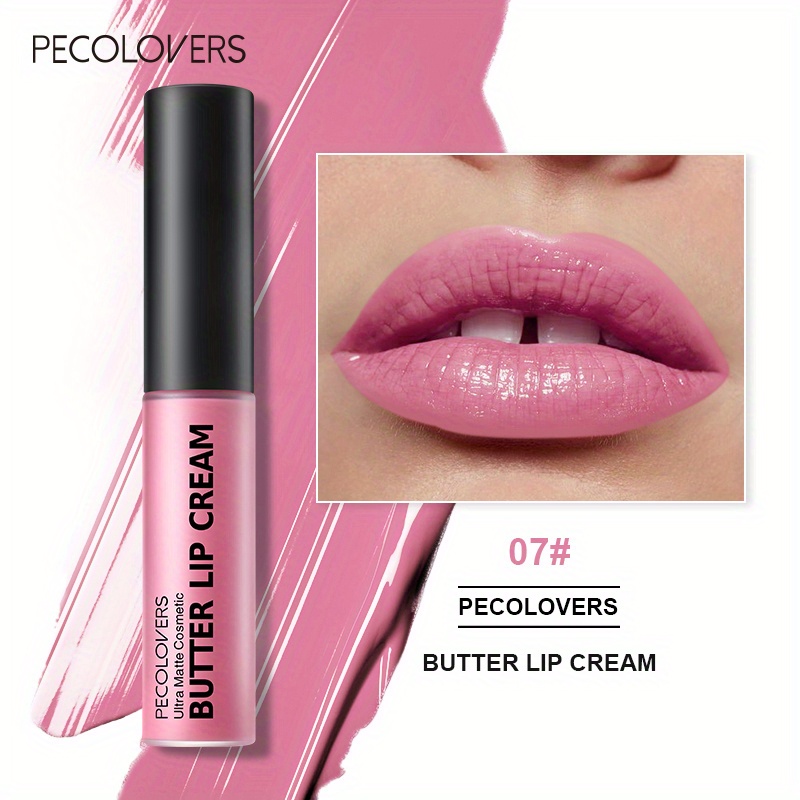 ลิปกลอสเปลือยกันน้ำ Matte Liquid ลิปสติก Long Lasting Non Sticky Cup Red Velvet Lip Tint แต่งหน้าเครื่องสำอาง — image 11