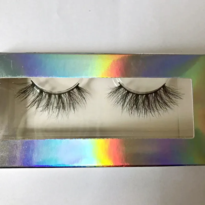 Dropshipping 10-15mm 3D Mink Real Buatan Tangan Crossing Bulu Mata Jalur Individu Bulu Mata Palsu Lebat Bulu Mata dengan kotak kertas percuma — image 13