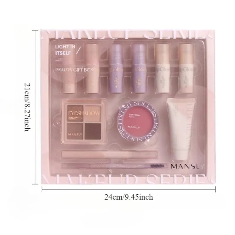 11-Piece Makeup Set - All-In-One Beginner-Friendly Makeup Gift Set — image 2