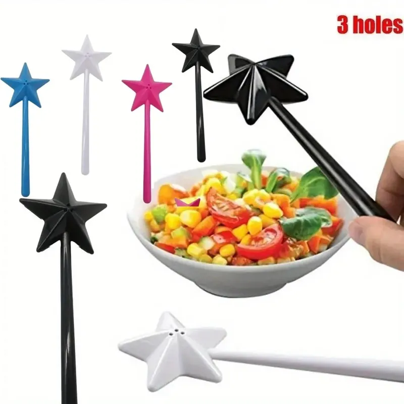 รีฟิลMagical Star Wandแบบพกพาเกลือพริกไทยเครื่องเทศDispenser ShakersชุดครัวทำอาหารBBQอุปกรณ์ของขวัญปาร์ตี้ฮาโลวีน — image 6