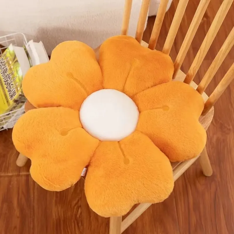 Almohada suave en forma de flor, bonito colchón, cómodo cojín decorativo para sofá, cojín para el suelo, cojín para silla, regalo — image 2