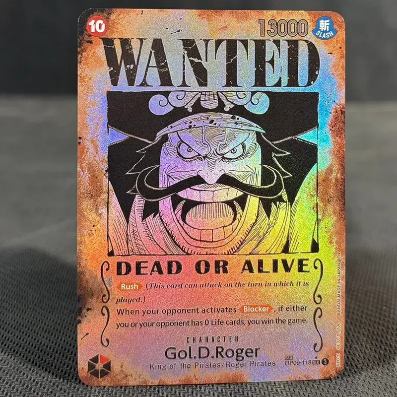 ONE PIECE Retro Wanted styl plakatu Proxy gra karciana Luffy Buggy Shanks Ace Anime OPCG/PTCG karta/kolekcja karta kolekcjonerska — image 11