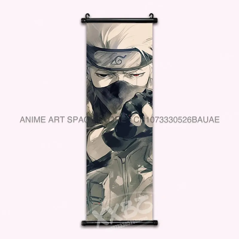 Anime Naruto Appeso Pittura Hatake Kakashi Wall Art Scrolls Immagine Uchiha Sasuke Home Decor Canvas Poster Haruno Sakura Murale — image 17