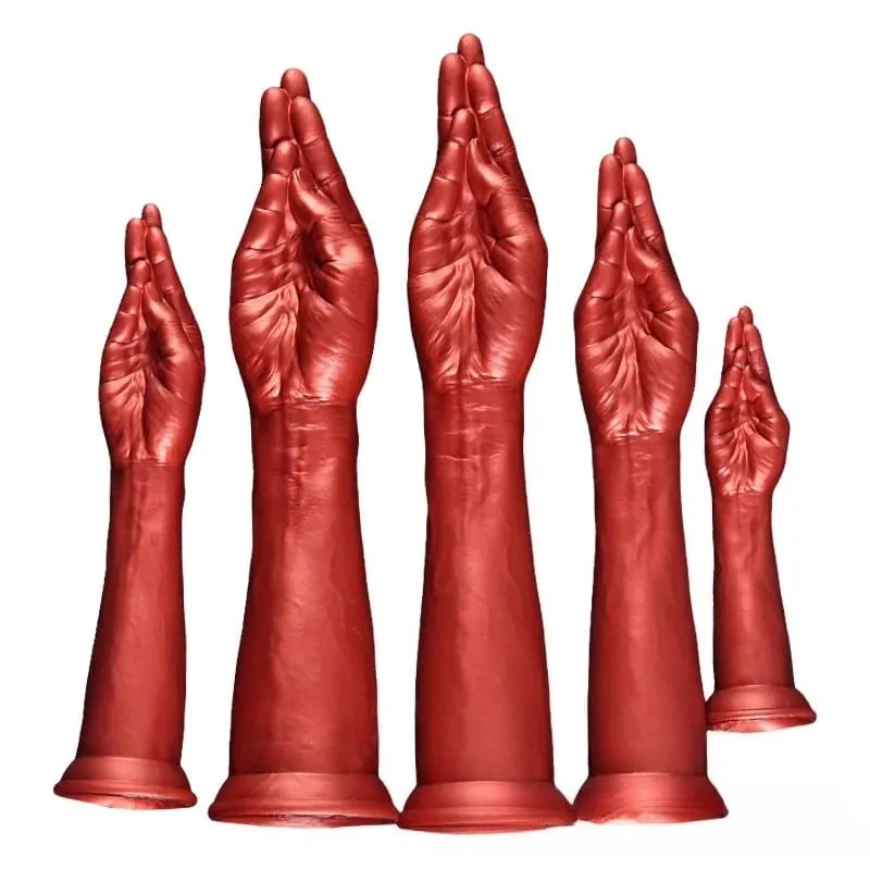 46cm poing main Plug Anal bras gode dilatateur Vaginal fesses stimulateur profond Anus expanseur gros gode masturbateur jouets sexuels anaux pour adultes — image 1