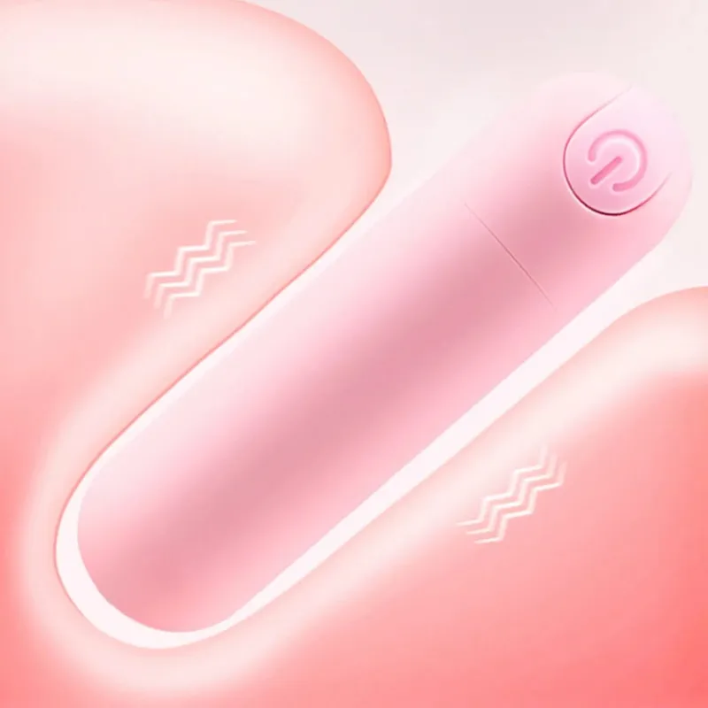 Silikon Peluru Vibrator Puting Wanita Klitoris Stimulator Mini Vagina Anal Pijat Sepenuhnya Tahan Air Dewasa Seks Mainan untuk Wanita — image 5