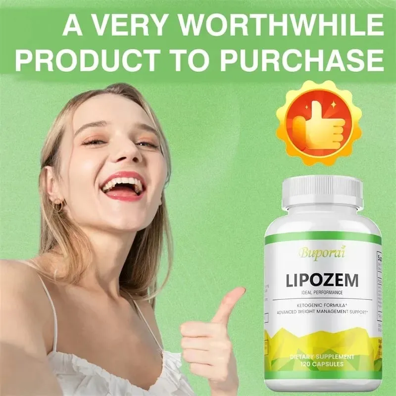Capsules Lipozem - Santé digestive Suppression de l'appétit Métabolisme Gestion du poids — image 6