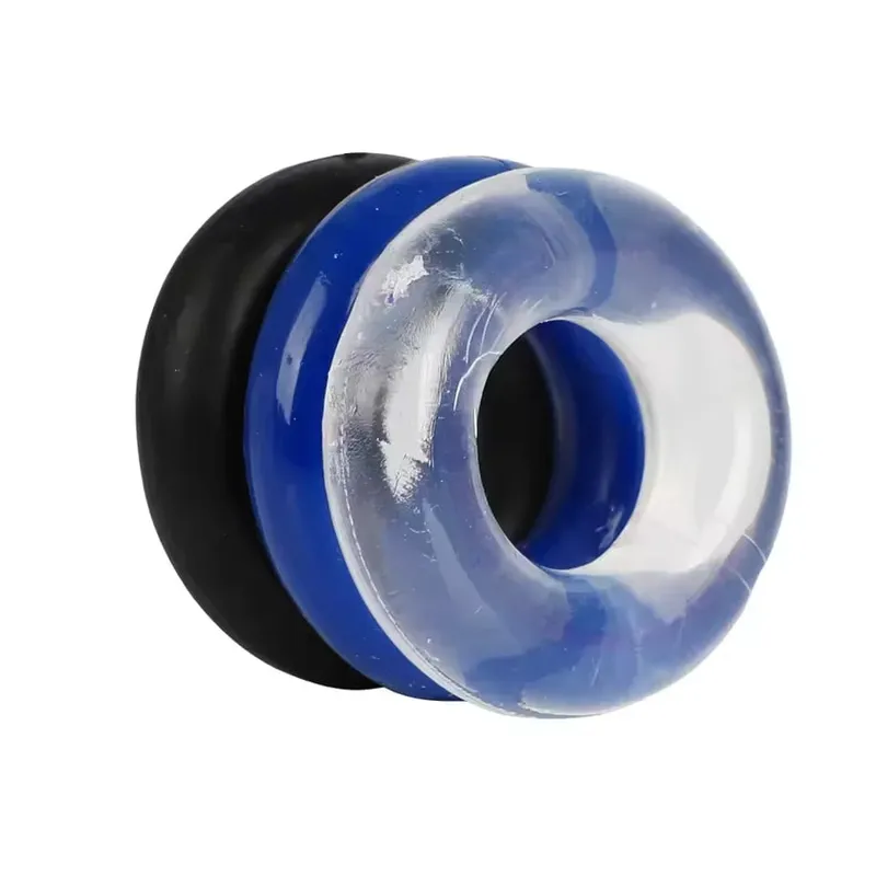 3 Pz/set Anello Del Rubinetto Eiaculazione di Ritardo Anello Del Pene Giocattoli Del Sesso Per Gli Uomini Cazzo Ingrandimento Del Silicone Forniture Per Adulti 18+ Erezione più forte — image 5