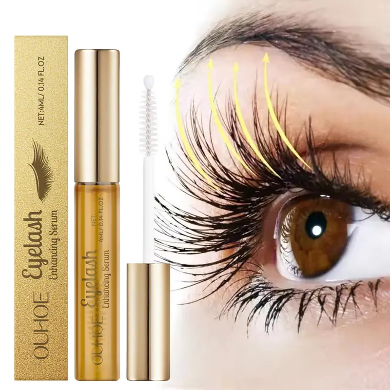 Natural Eyelash Growth Serum 7 วัน Eyelash Enhancer Longer Liquid Fuller หนา Curling Lash Treatment Eye Care ผลิตภัณฑ์แต่งหน้า — image 2